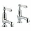 Butler & Rose Caledonia Lever Cloakroom Basin Pillar Taps - Chrome -TAP WAREHOUSE Shop butler rose caledonia lever cloakroom pillar taps