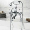 Butler & Rose Caledonia Lever Bath And Shower Mixer Tap With Shower Kit - Chrome 1 Butler & Rose Caledonia Lever Bath And Shower Mixer Tap With Shower Kit - Chrome -TAP WAREHOUSE Shop butler rose caledonia lever deck bath shower mixer