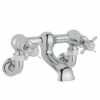 Butler & Rose Caledonia Pinch Wall Mounted Bath Filler - Nickel 2 Butler & Rose Caledonia Pinch Wall Mounted Bath Filler - Nickel -TAP WAREHOUSE Shop butler rose caledonia pinch wall bath filler