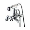 Butler & Rose Carlton Deck Mounted Bath Shower Mixer With Handset Kit 2 Butler & Rose Carlton Deck Mounted Bath Shower Mixer With Handset Kit -TAP WAREHOUSE Shop butler rose carlton traditional bath shower mixer