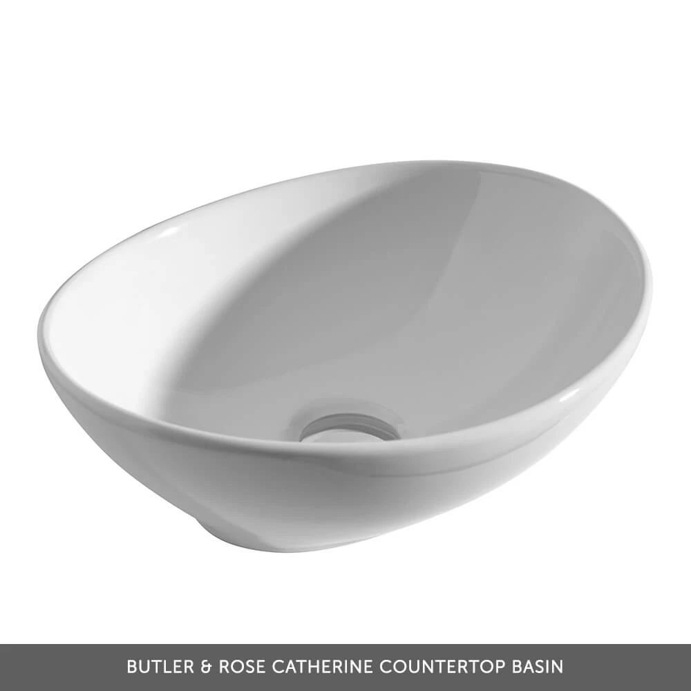 Butler & Rose Catherine Floorstanding Shadow Grey Vanity Unit With Country Oak-Effect Countertop & Audrey Stone Resin Basin 17 Butler & Rose Catherine Floorstanding Shadow Grey Vanity Unit With Country Oak-Effect Countertop & Audrey Stone Resin Basin - Image 15