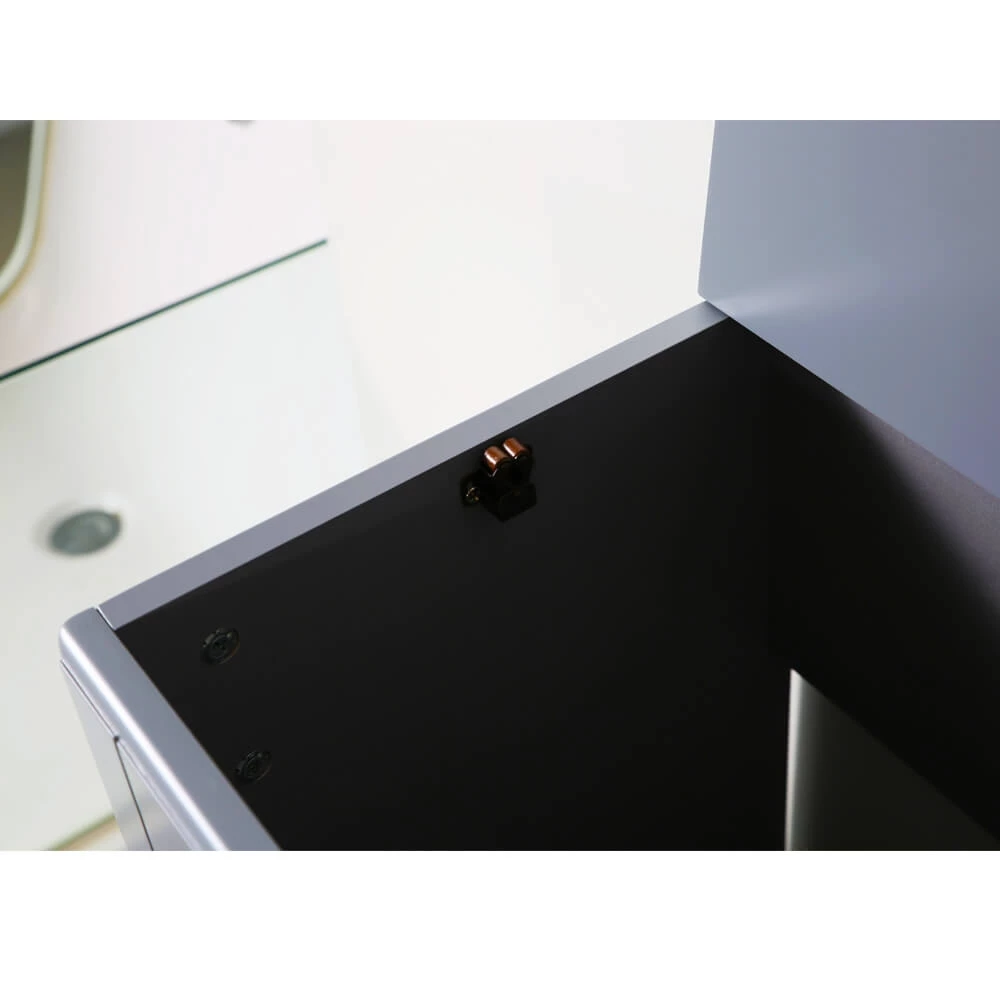 Butler & Rose Darcy 500mm Back To Wall Toilet Unit - Chalk White 10 Butler & Rose Darcy 500mm Back To Wall Toilet Unit - Chalk White - Image 8