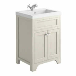 Butler & Rose Charlotte 600mm Vanity Unit - Spa Grey 13 Butler & Rose Charlotte 600mm Vanity Unit - Spa Grey -TAP WAREHOUSE Shop butler rose charlotte 600mm vanity unit dovetail grey cutout 2