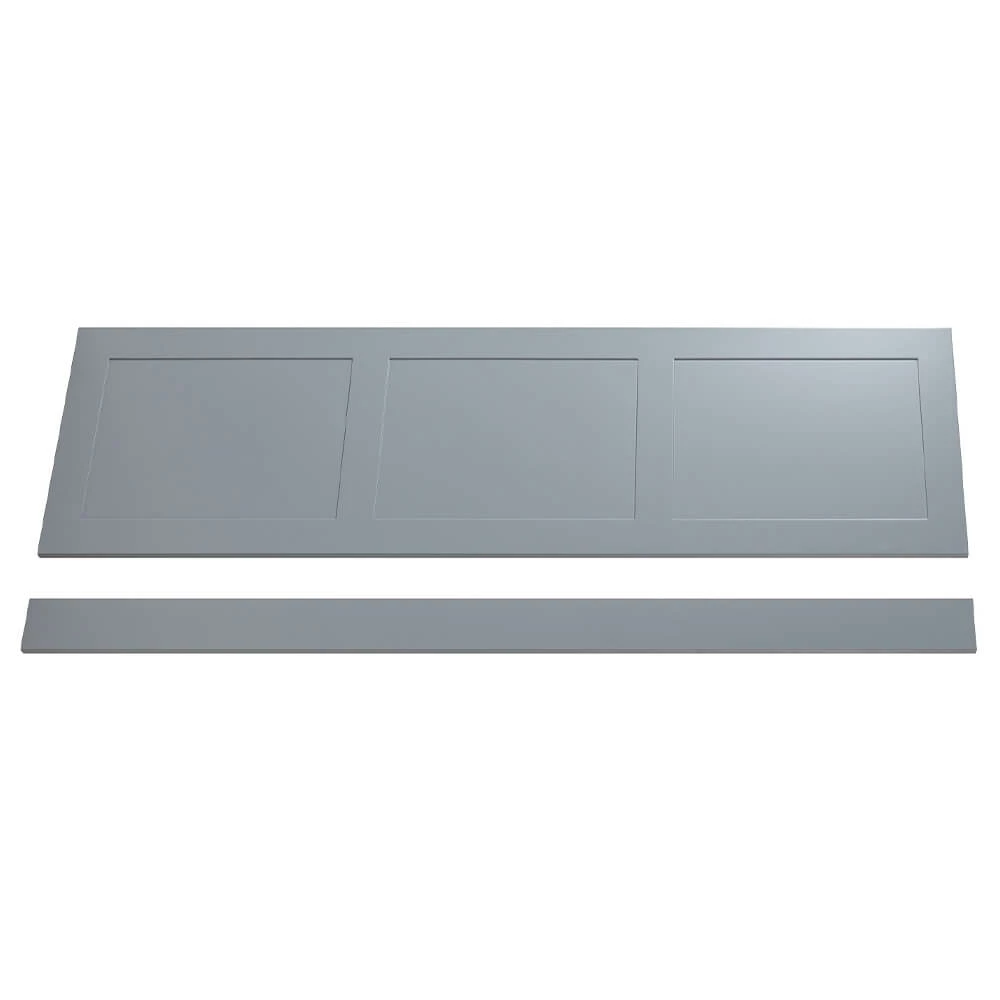 Butler & Rose Bath Front Panel - 1700mm - Matt Grey 4 Butler & Rose Bath Front Panel - 1700mm - Matt Grey - Image 2