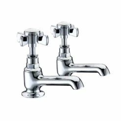 Butler & Rose Loretta Traditional Bath Pillar Taps