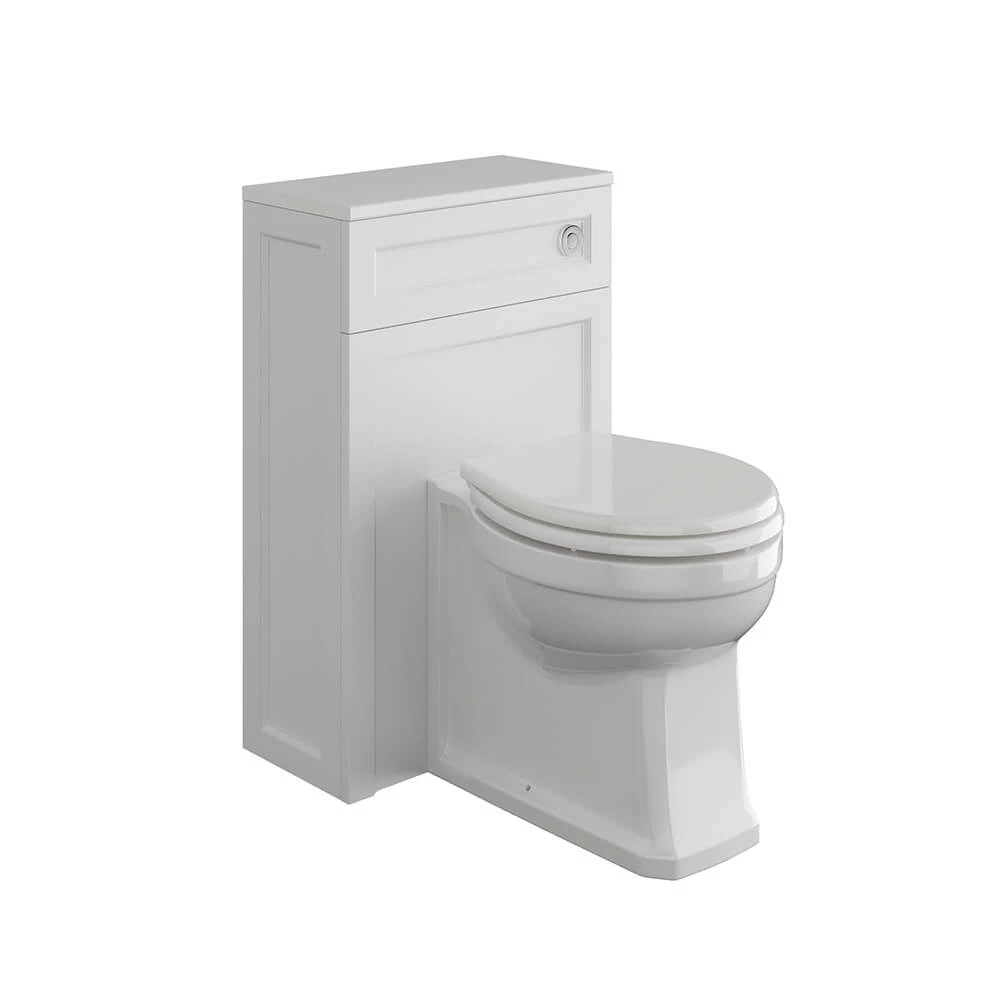 Butler & Rose 500mm Back To Wall Toilet Unit - Dovetail Grey 3 Butler & Rose 500mm Back To Wall Toilet Unit - Dovetail Grey
