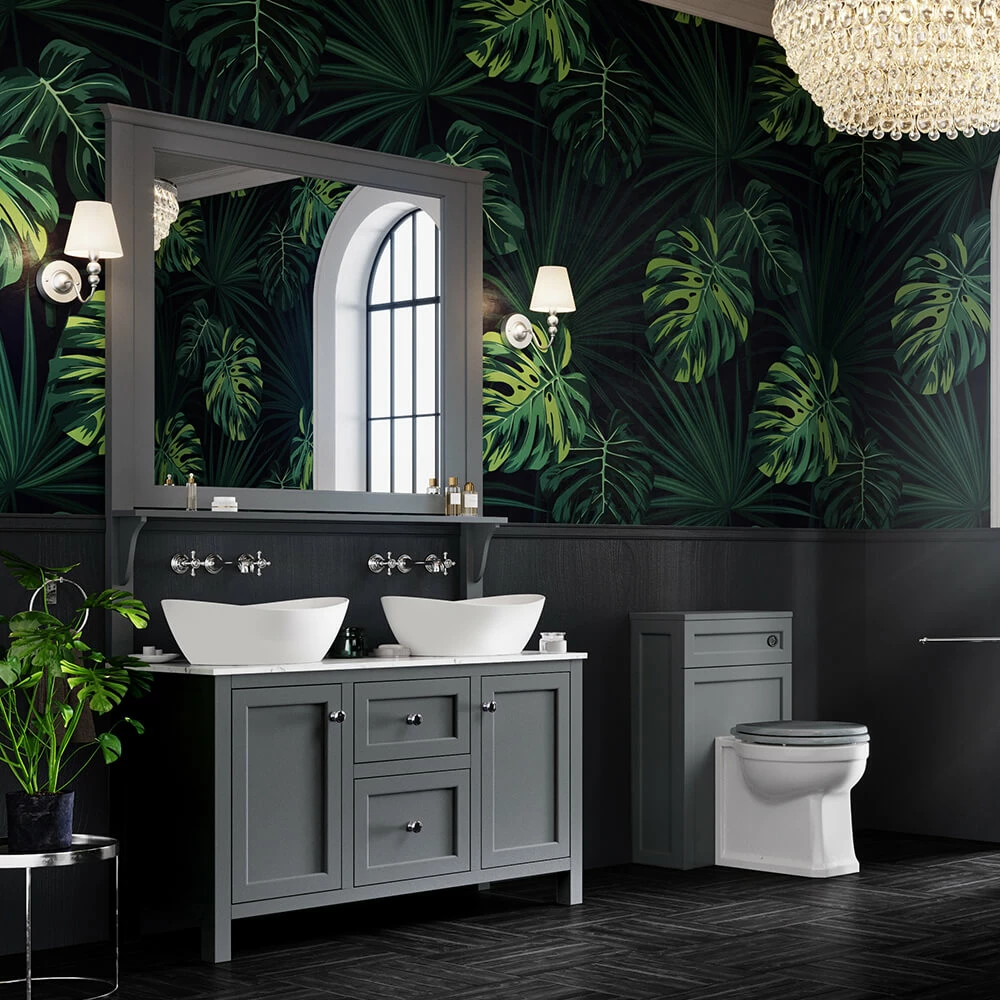 Butler & Rose 500mm Back To Wall Toilet Unit - Dovetail Grey 8 Butler & Rose 500mm Back To Wall Toilet Unit - Dovetail Grey - Image 6