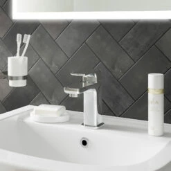 Vellamo Panache Basin Mixer With Clicker Waste -TAP WAREHOUSE Shop cam005 1