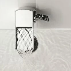 Flova Cascade Waterfall Mono Basin Mixer With Clicker Waste -TAP WAREHOUSE Shop cascade pic 1