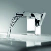 Flova Cascade Waterfall Mono Basin Mixer With Clicker Waste 1 Flova Cascade Waterfall Mono Basin Mixer With Clicker Waste -TAP WAREHOUSE Shop cascade pic 2
