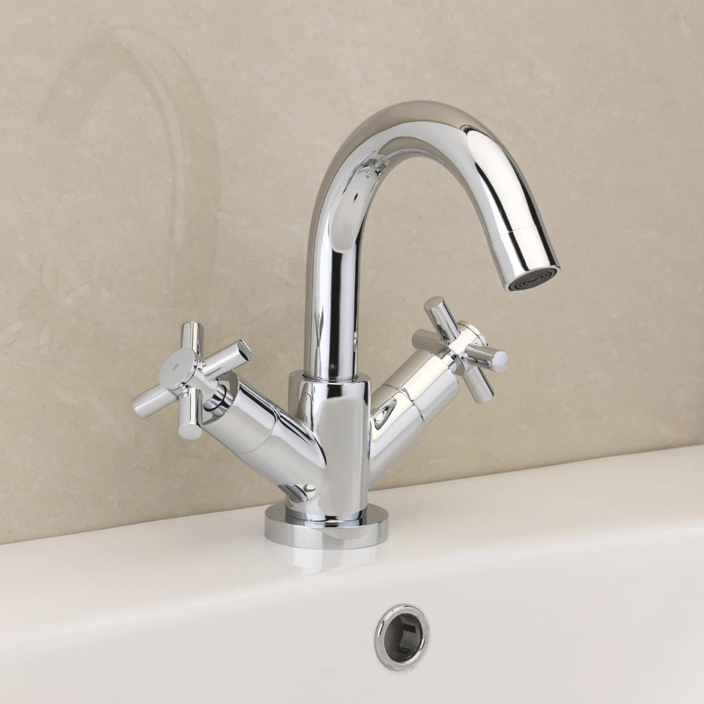 Sagittarius Ceto Monobloc Basin Mixer With Swivel Spout 4 Sagittarius Ceto Monobloc Basin Mixer With Swivel Spout - Image 2