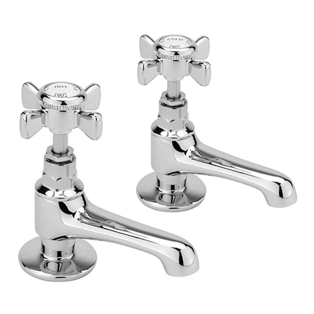 Sagittarius Churchman Pair Of Basin Taps 3 Sagittarius Churchman Pair Of Basin Taps