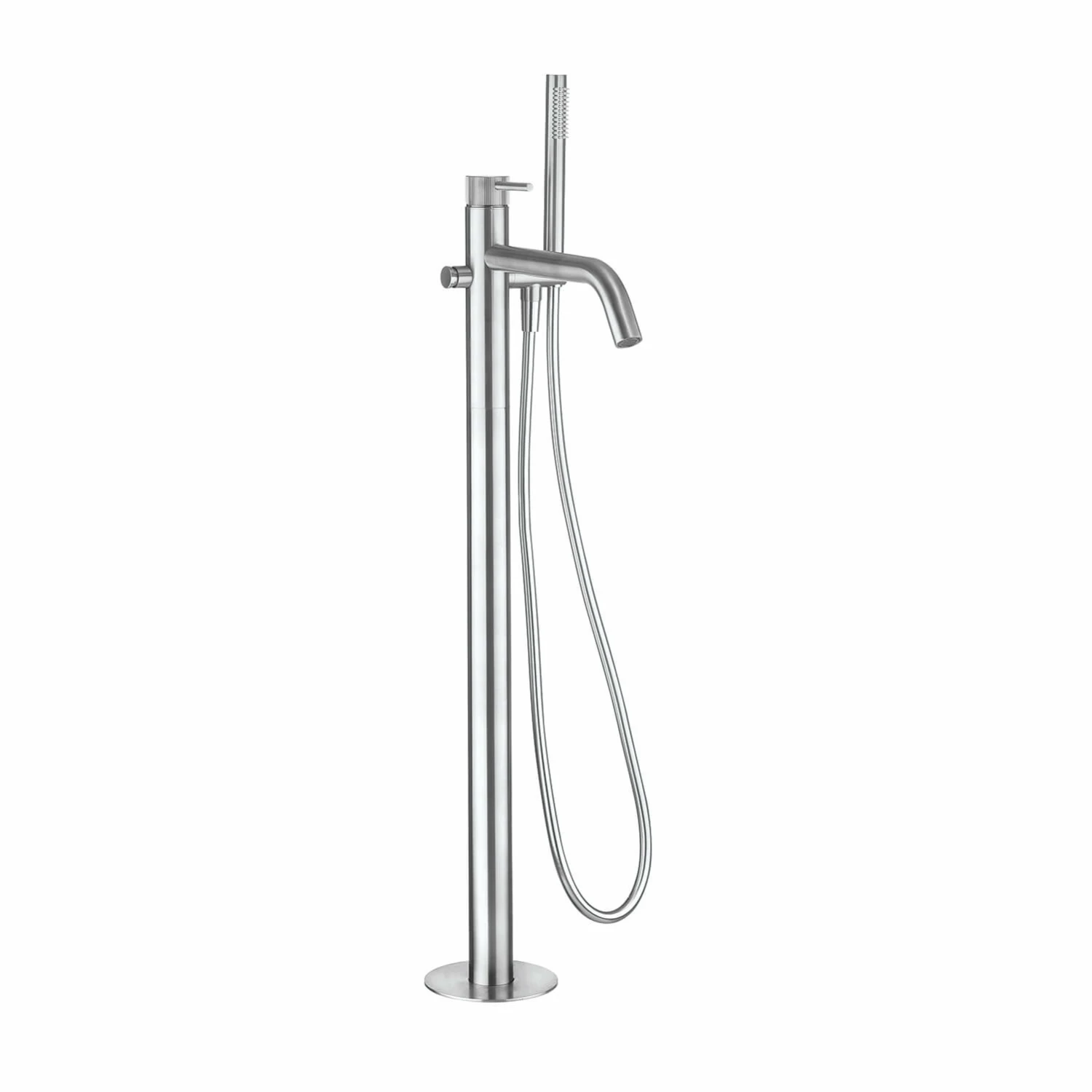 Crosswater 3ONE6 Stainless Steel Floorstanding Bath Shower Mixer Tap 3 Crosswater 3ONE6 Stainless Steel Floorstanding Bath Shower Mixer Tap