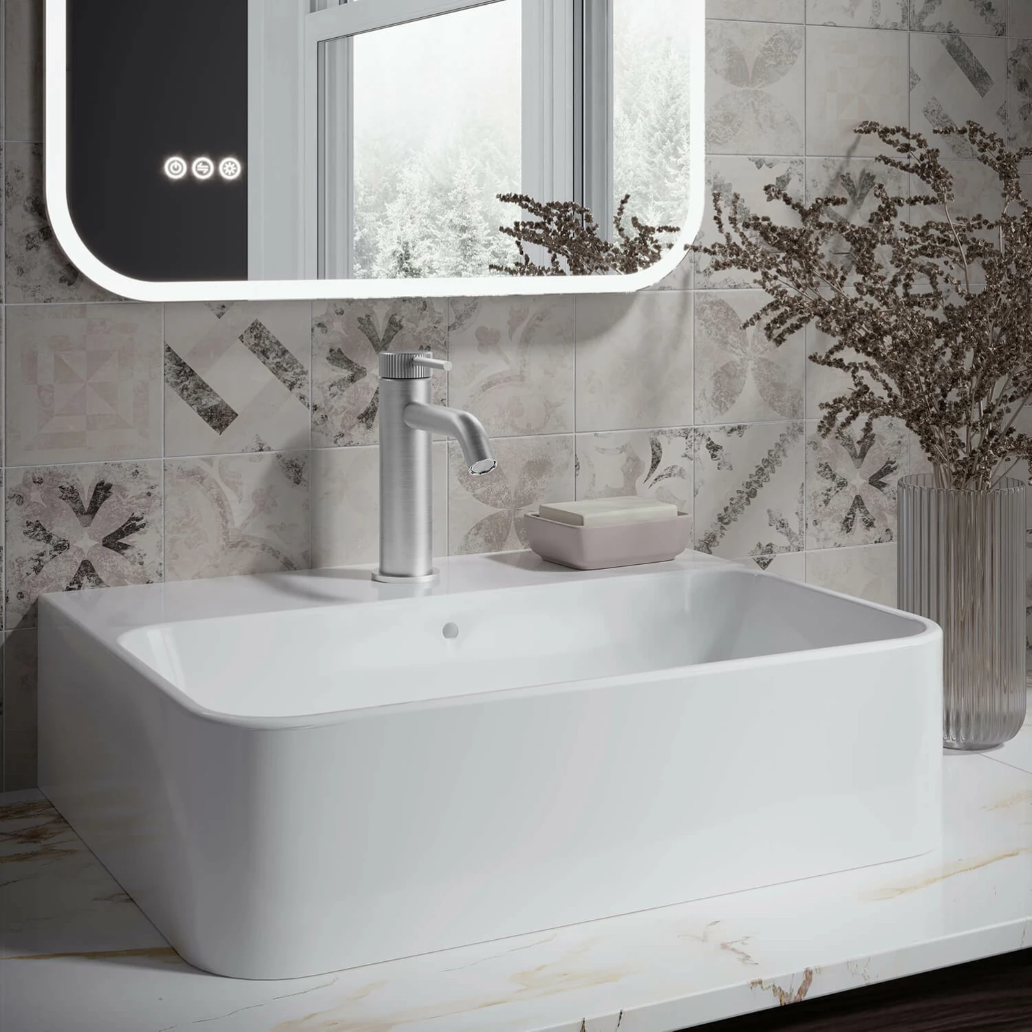 Crosswater 3ONE6 Stainless Steel Mono Basin Mixer 5 Crosswater 3ONE6 Stainless Steel Mono Basin Mixer - Image 3