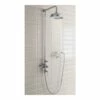 Crosswater Belgravia Multifunction Shower Valve With Cradle Handset Kit & Fixed Shower Head - 200mm Nickel Shower Head 2 Crosswater Belgravia Multifunction Shower Valve With Cradle Handset Kit & Fixed Shower Head - 200mm Nickel Shower Head -TAP WAREHOUSE Shop crosswater bel cradle var main