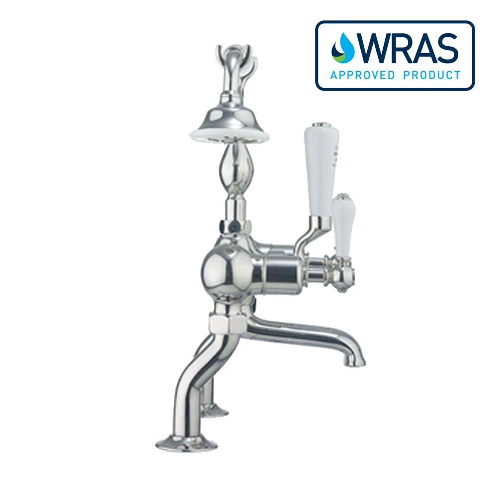 Crosswater Belgravia Lever Deck Mounted Bath Shower Mixer With Handset Kit 10 Crosswater Belgravia Lever Deck Mounted Bath Shower Mixer With Handset Kit - Image 8