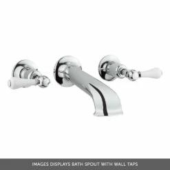 Crosswater Belgravia Wall Mounted Bath Spout - Unlacquered Brass 9 Crosswater Belgravia Wall Mounted Bath Spout - Unlacquered Brass -TAP WAREHOUSE Shop crosswater belgravia bath spout cutout banner