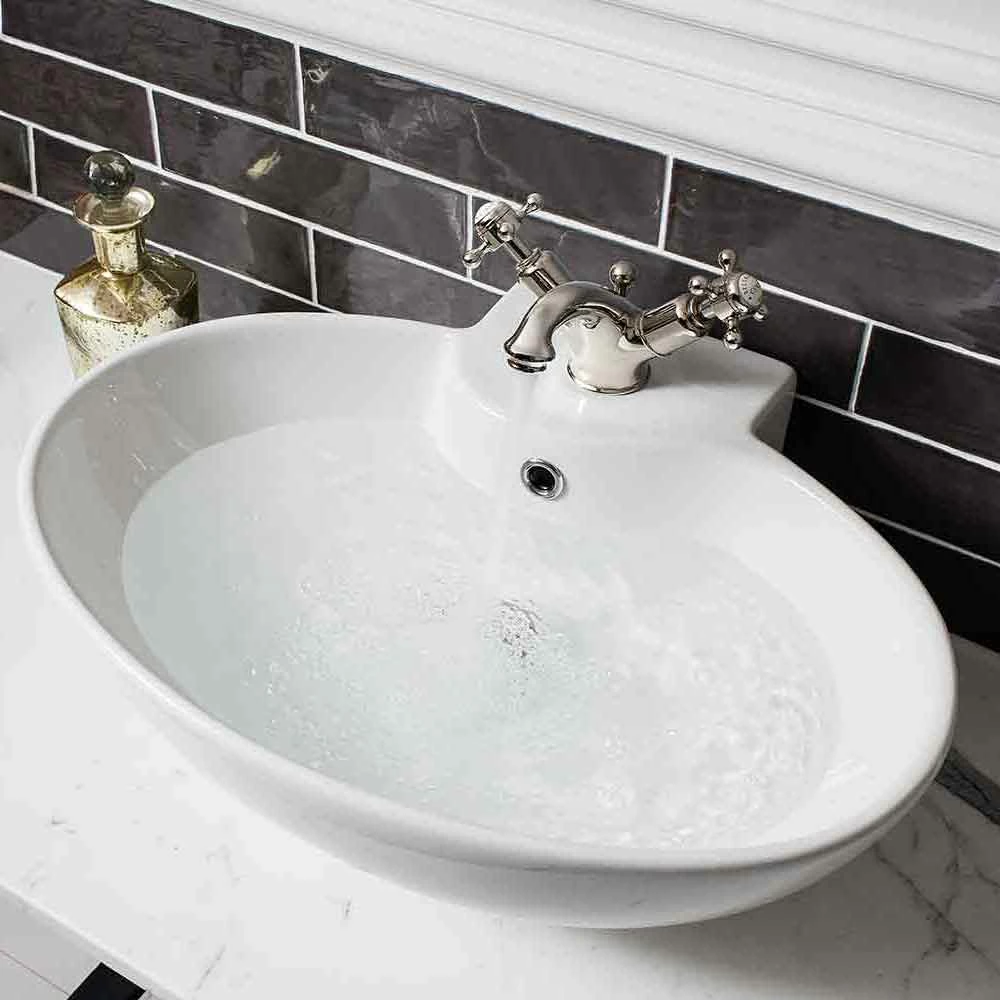 Crosswater Belgravia Crosshead Lux Mono Basin Mixer & Pop Up Waste - Chrome 8 Crosswater Belgravia Crosshead Lux Mono Basin Mixer & Pop Up Waste - Chrome - Image 6