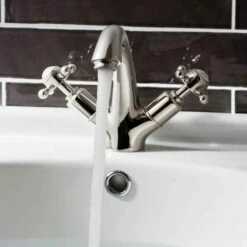 Crosswater Belgravia Crosshead High Neck Mono Basin Mixer - Chrome 12 Crosswater Belgravia Crosshead High Neck Mono Basin Mixer - Chrome -TAP WAREHOUSE Shop crosswater belgravia cross high basin tap nickel