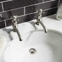 Crosswater Belgravia Crosshead Long Nose Basin Tap - Chrome