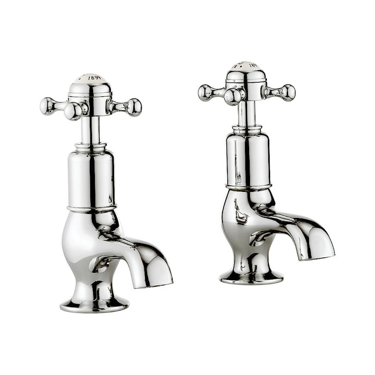Crosswater Belgravia Crosshead Bath Pillar Taps 3 Crosswater Belgravia Crosshead Bath Pillar Taps