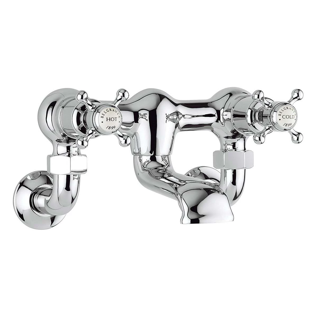 Crosswater Belgravia Crosshead Wall Mounted Bath Filler 3 Crosswater Belgravia Crosshead Wall Mounted Bath Filler