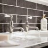 Crosswater Belgravia Lever Long Nose Basin Pillar Taps 2 Crosswater Belgravia Lever Long Nose Basin Pillar Taps -TAP WAREHOUSE Shop crosswater belgravia lever basin pillar taps