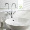 Crosswater Belgravia Crosshead Chrome Tall Monobloc Basin Mixer 2 Crosswater Belgravia Crosshead Chrome Tall Monobloc Basin Mixer -TAP WAREHOUSE Shop crosswater belgravia lever tall crossheads basin tap lifestyle