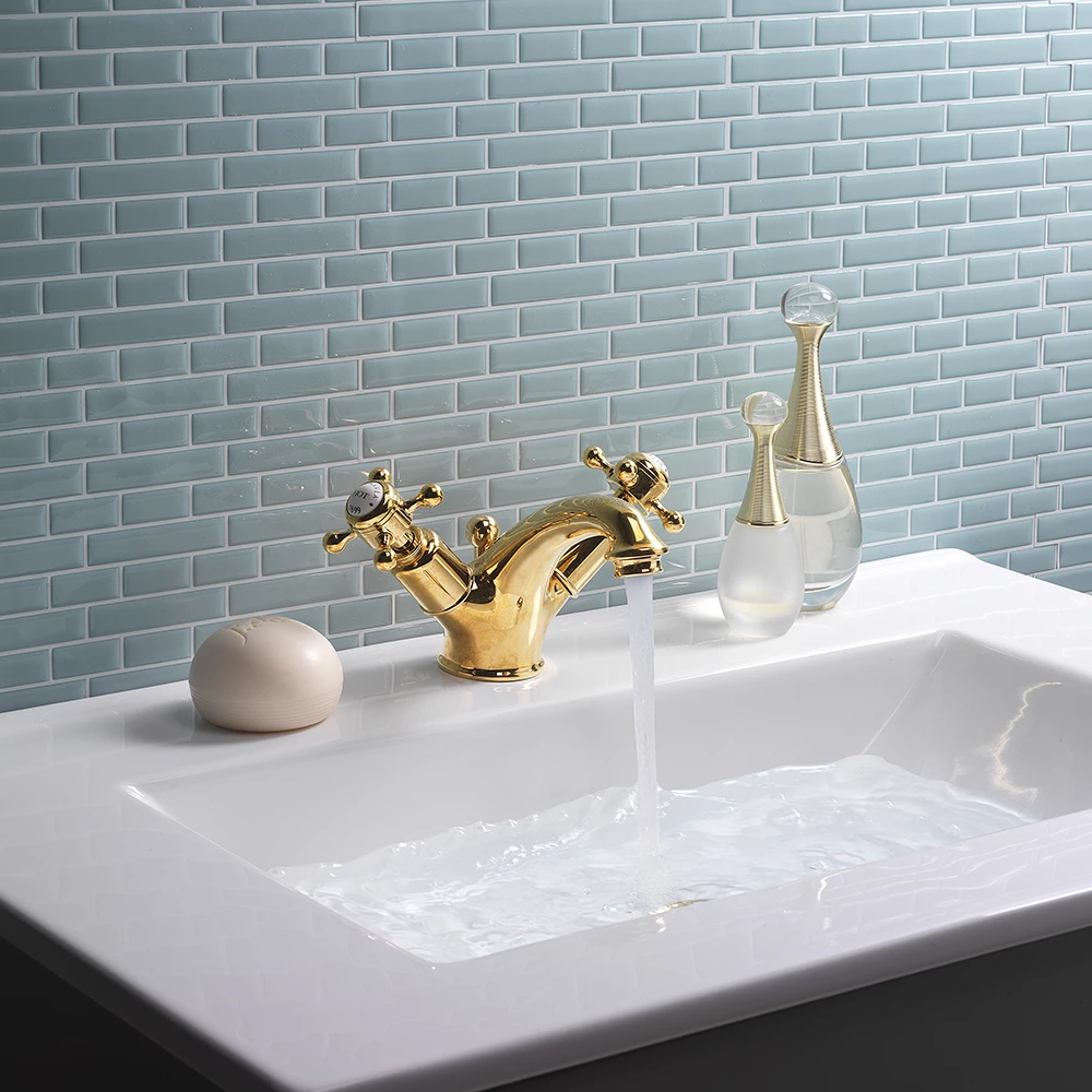 Crosswater Belgravia Crosshead Lux Mono Basin Mixer & Pop Up Waste - Chrome 3 Crosswater Belgravia Crosshead Lux Mono Basin Mixer & Pop Up Waste - Chrome