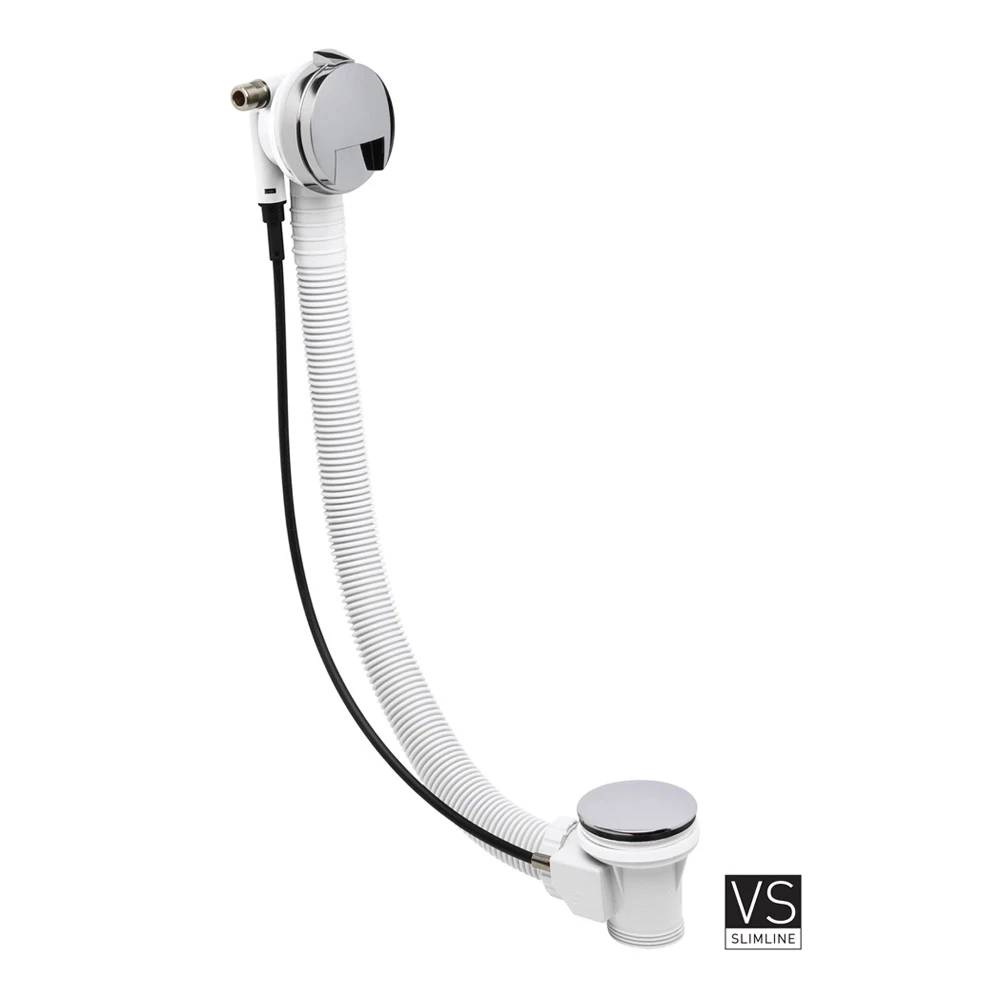 Crosswater VS Slimline Bath Filler With Pop-Up Waste 3 Crosswater VS Slimline Bath Filler With Pop-Up Waste