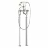 Crosswater Belgravia Lever Floor Standing Bath Shower Mixer With Handset Kit 2 Crosswater Belgravia Lever Floor Standing Bath Shower Mixer With Handset Kit -TAP WAREHOUSE Shop crosswater bl422dc lv bl002fc main
