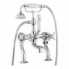 Crosswater Belgravia Crosshead Bath Shower Mixer - Nickel -TAP WAREHOUSE Shop crosswater bl422dc var main