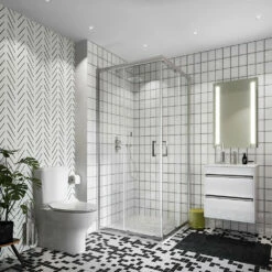 Crosswater Central 2 Outlet 2 Handle Shower Bundle - Chrome 10 Crosswater Central 2 Outlet 2 Handle Shower Bundle - Chrome -TAP WAREHOUSE Shop crosswater central 2 outlet shower bundle room set