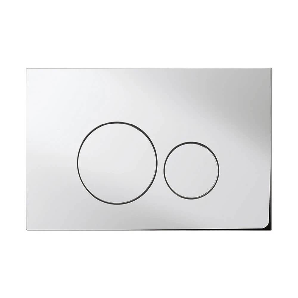 Crosswater Central Chrome Flush Plate 3 Crosswater Central Chrome Flush Plate