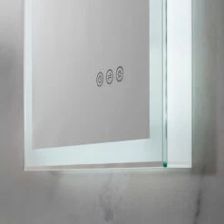 Crosswater Dune Steam Free LED Illuminated Mirror - 400 X 600mm 10 Crosswater Dune Steam Free LED Illuminated Mirror - 400 X 600mm -TAP WAREHOUSE Shop crosswater dune led illuminated mirror cool light 1