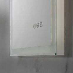 Crosswater Dune Steam Free LED Illuminated Mirror - 400 X 600mm 9 Crosswater Dune Steam Free LED Illuminated Mirror - 400 X 600mm -TAP WAREHOUSE Shop crosswater dune led mirror touch sensitive control 1