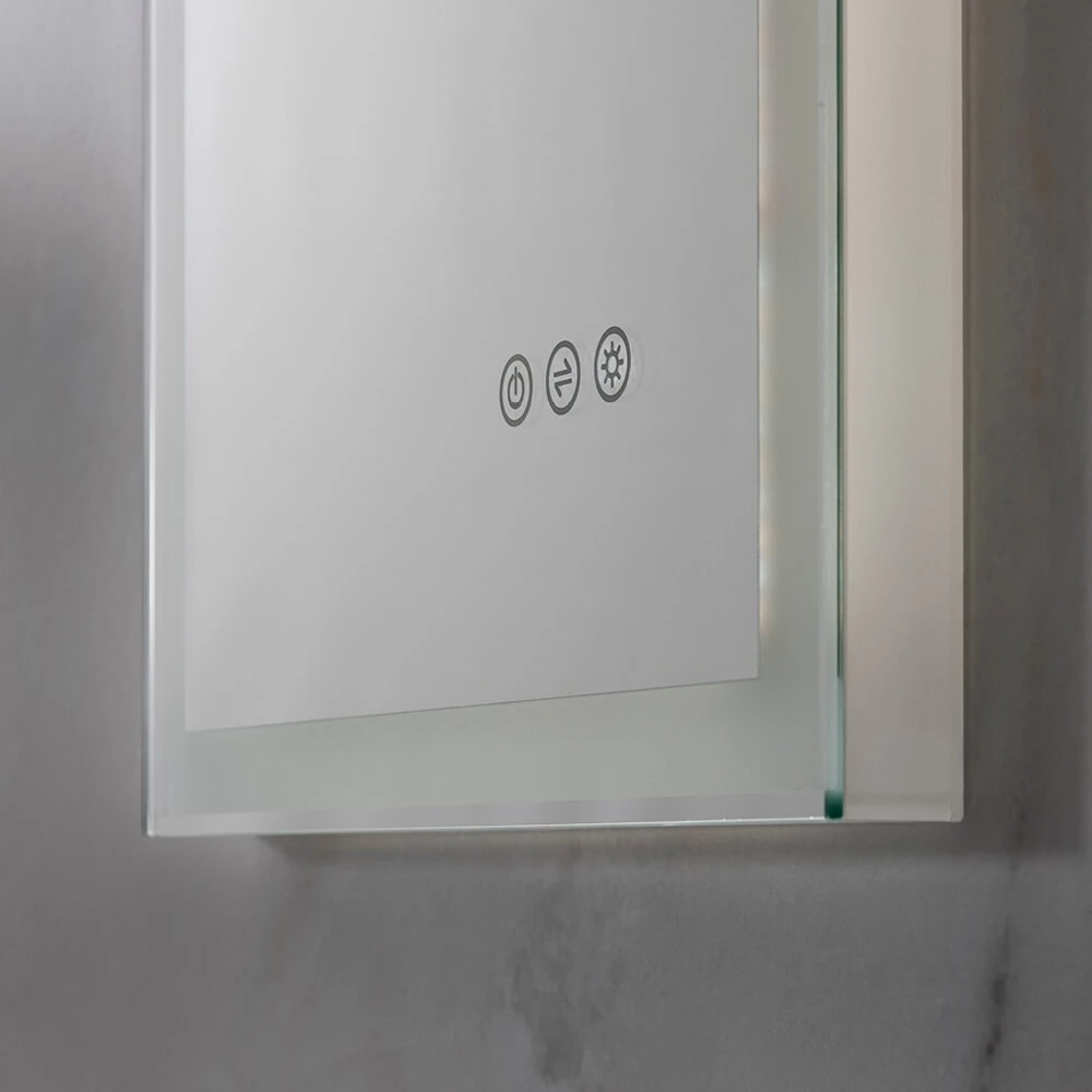 Crosswater Dune Steam Free LED Illuminated Mirror - 400 X 600mm 4 Crosswater Dune Steam Free LED Illuminated Mirror - 400 X 600mm - Image 3