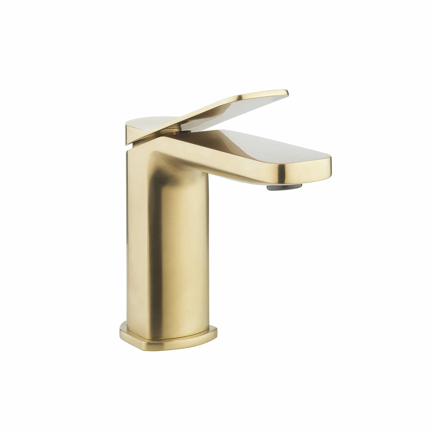Crosswater Glide II Mono Basin Mixer Tap - Brushed Stainless Steel Effect 3 Crosswater Glide II Mono Basin Mixer Tap - Brushed Stainless Steel Effect