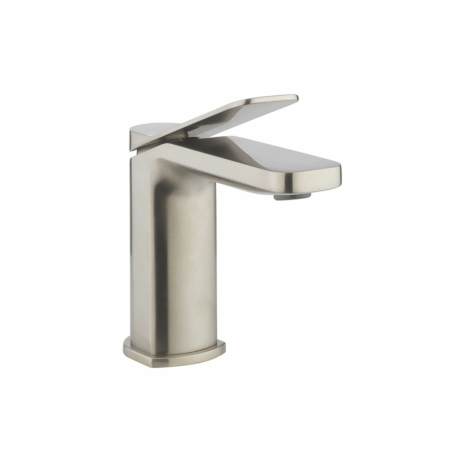 Crosswater Glide II Mono Basin Mixer Tap - Brushed Stainless Steel Effect 7 Crosswater Glide II Mono Basin Mixer Tap - Brushed Stainless Steel Effect - Image 5