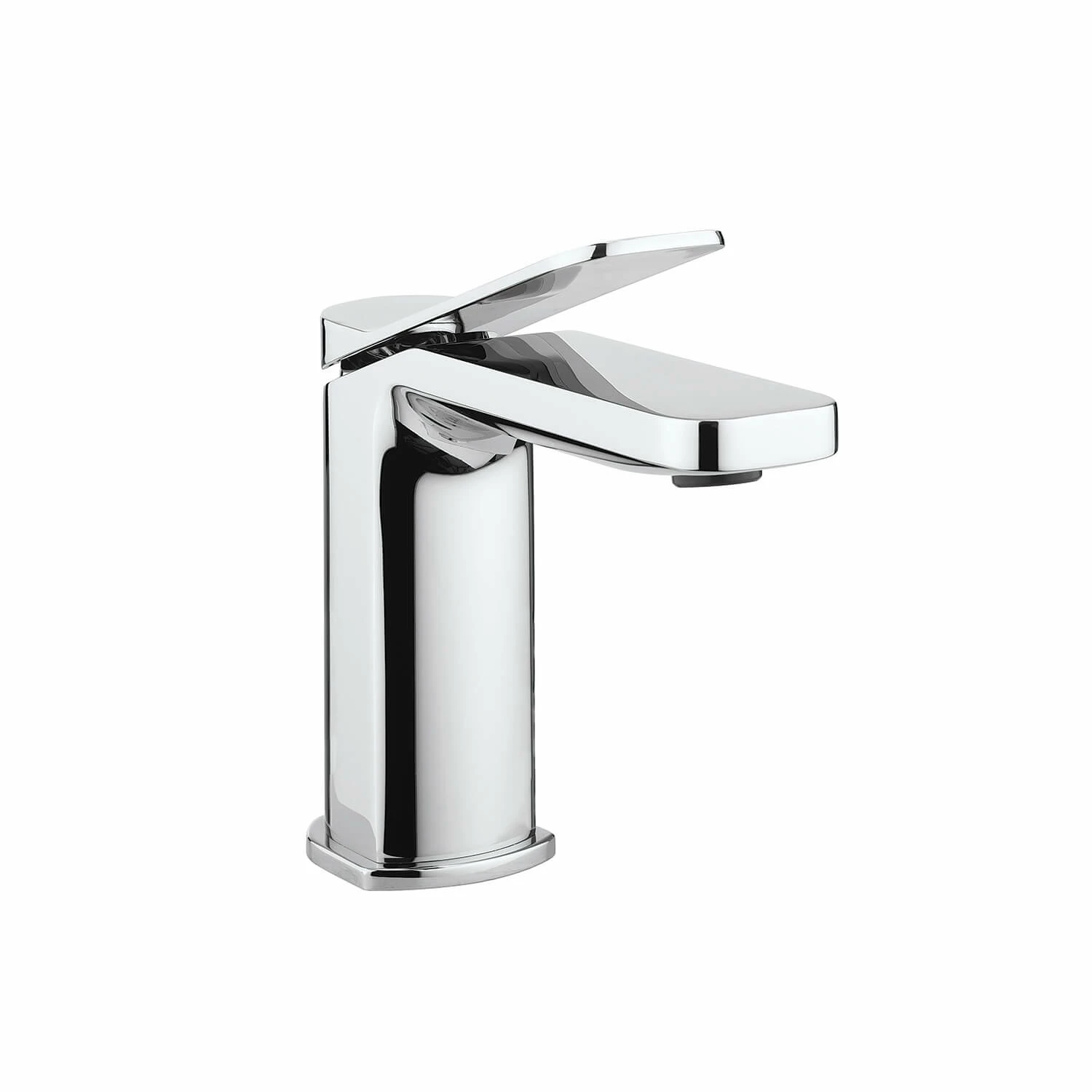 Crosswater Glide II Mono Basin Mixer Tap - Brushed Stainless Steel Effect 6 Crosswater Glide II Mono Basin Mixer Tap - Brushed Stainless Steel Effect - Image 4