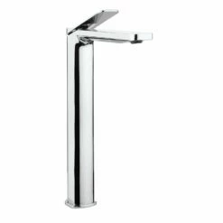 Crosswater Glide II Tall Basin Mixer Tap - Brushed Stainless Steel Effect 11 Crosswater Glide II Tall Basin Mixer Tap - Brushed Stainless Steel Effect -TAP WAREHOUSE Shop crosswater glide ii tall basin mixer chrome cutout
