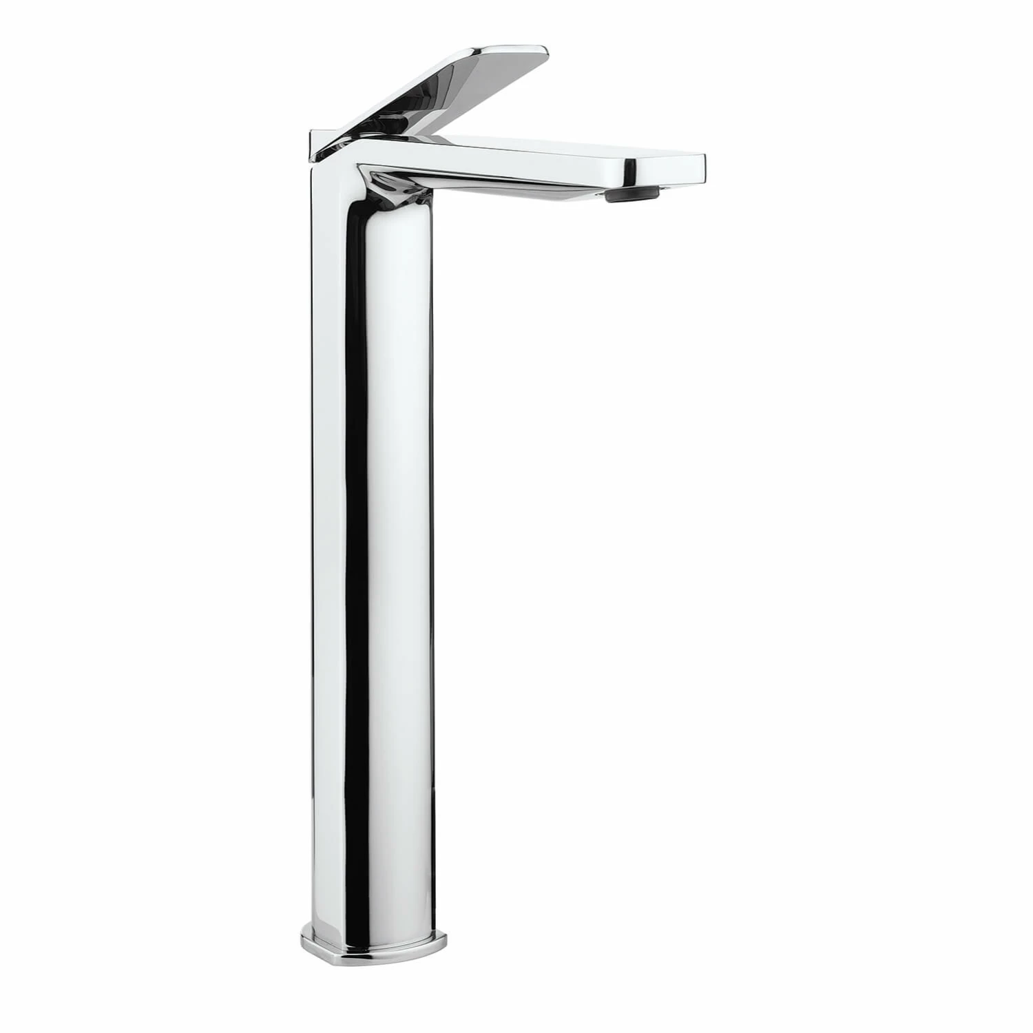 Crosswater Glide II Tall Basin Mixer Tap - Brushed Stainless Steel Effect 6 Crosswater Glide II Tall Basin Mixer Tap - Brushed Stainless Steel Effect - Image 4