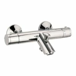 Crosswater Kai Exposed Thermostatic Bath Shower Mixer With Integrated Spout