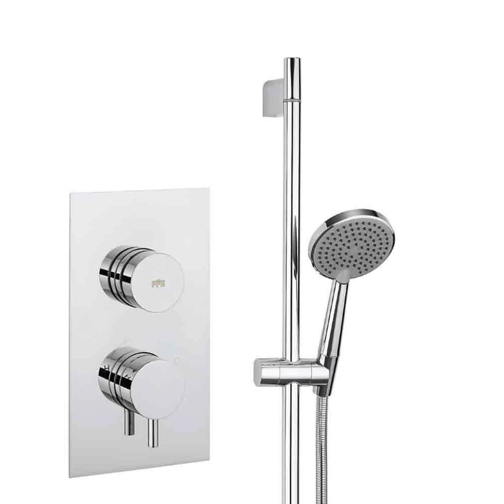 Crosswater Dial Kai Lever 1 Control Shower Valve With 3 Mode Shower Kit 3 Crosswater Dial Kai Lever 1 Control Shower Valve With 3 Mode Shower Kit