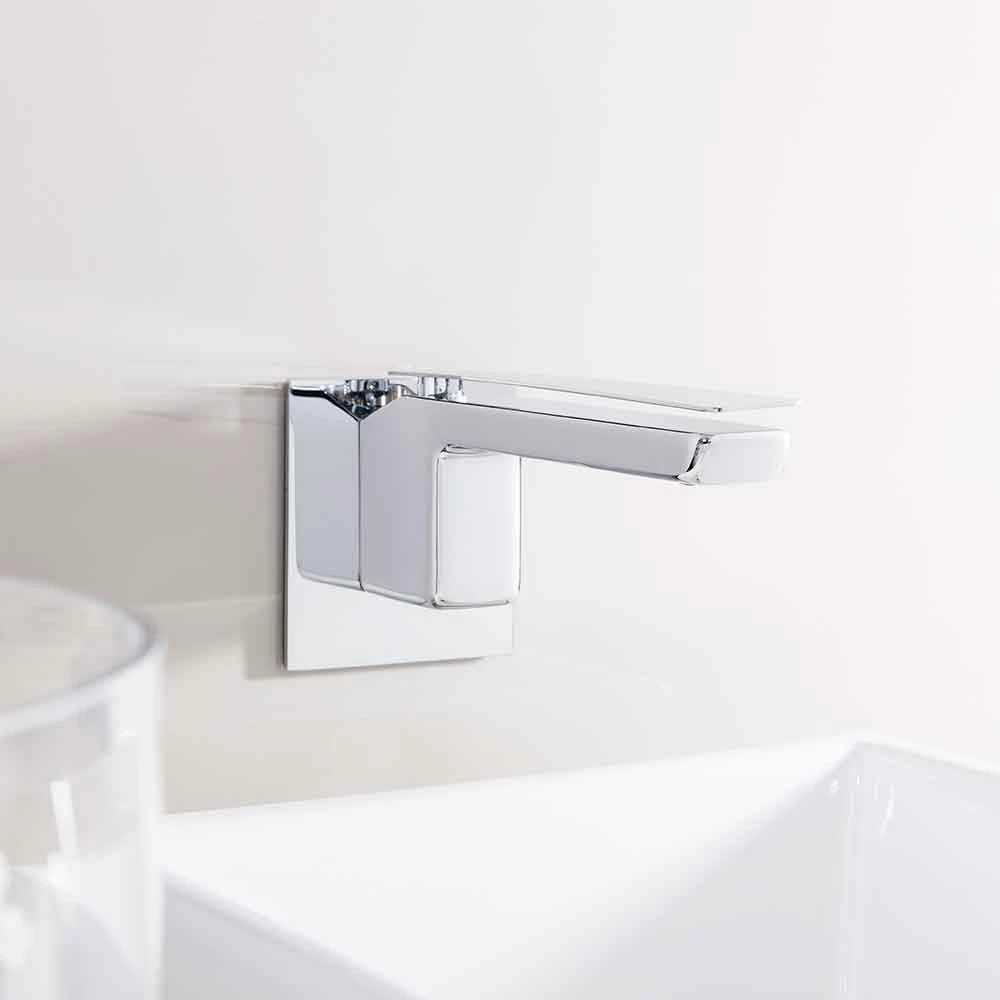 Crosswater KH Zero 3 Wall Mounted Basin Mixer 4 Crosswater KH Zero 3 Wall Mounted Basin Mixer - Image 2