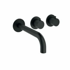 Crosswater Module 2 Outlet Concealed Thermostatic Shower Valve & Bath Spout - Brushed Stainless Steel Effect 17 Crosswater Module 2 Outlet Concealed Thermostatic Shower Valve & Bath Spout - Brushed Stainless Steel Effect -TAP WAREHOUSE Shop crosswater module 3 outlet concealed valve with bath spout matt black cutout