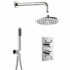 Crosswater MPRO 2 Outlet 2 Handle Shower Bundle - Chrome
