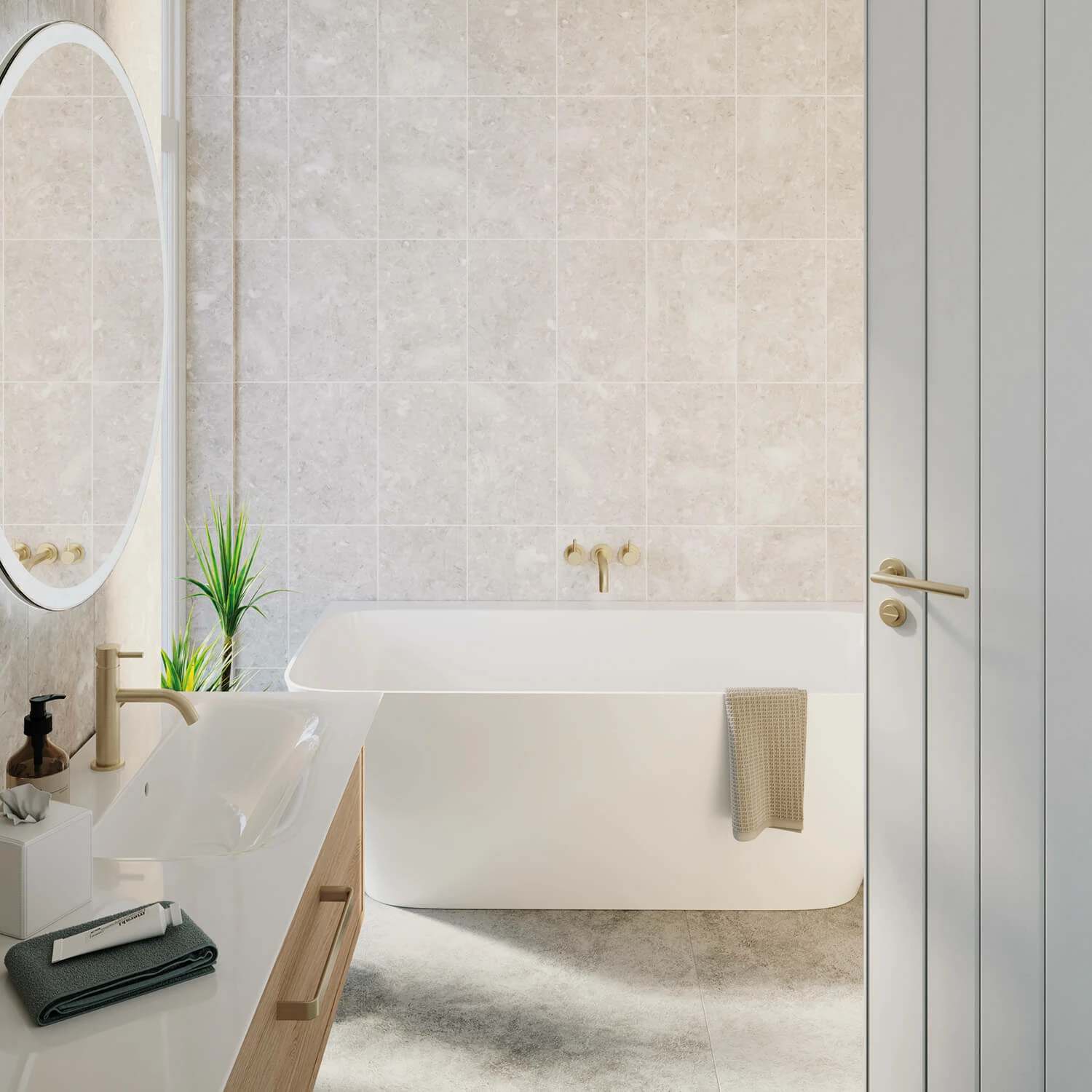 Crosswater MPRO 3 Hole Wall Mounted Bath Filler Tap - Slate 10 Crosswater MPRO 3 Hole Wall Mounted Bath Filler Tap - Slate - Image 8