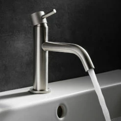 Crosswater MPRO Mono Basin Mixer With Knurled Detailing - Slate 17 Crosswater MPRO Mono Basin Mixer With Knurled Detailing - Slate -TAP WAREHOUSE Shop crosswater mpro basin mixer stainless steel