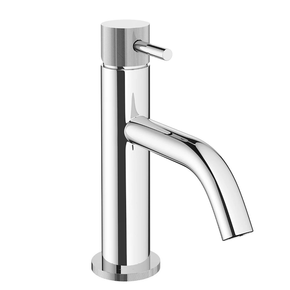 Crosswater MPRO Mono Basin Mixer With Knurled Detailing - Slate 4 Crosswater MPRO Mono Basin Mixer With Knurled Detailing - Slate - Image 2